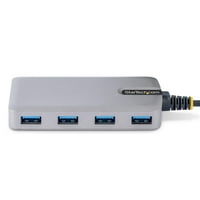 StarTech.com 4-port USB hub-C - 5 Gbit/s - USB Hub C-USB-A sa dodatnim dodatni izvor napajanja - USB hub za prijenosno