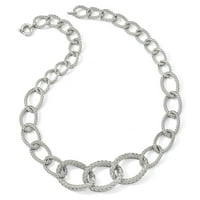 Leslie's Sterling Silver tkana ogrlica; ; za odrasle i tinejdžere; za žene i muškarce