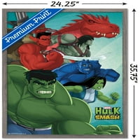 TV poster ' s-Hulk i Smash agenti na zidu , 22.375 34
