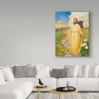 Zaštitni znak likovna umjetnost 'Isus je uskrsnuo' platno umjetnost Hal Frenck