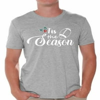 Neugodni stilovi ružne božićne košulje za muškarce božićni tis majica sezone