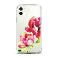 Essentials iPhone Mini futrola za telefon, sjajni cvjetanje