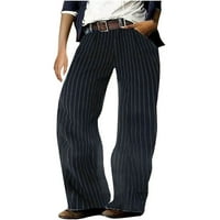 ženske hlače u donjem dijelu-ženske hlače s elastičnim pojasom s rastezljivim printom, tanke rastezljive uske