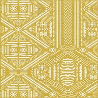 Dobro tkani tepih u modernim marokanskim žutim bojama 5'3 7'3 unutarnja i vanjska prostirka