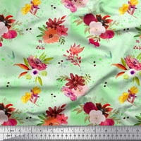 Tkanina s lišćem i cvjetnim printom iz about-a