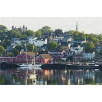 Dizajn slike DPI Kanadski lučki grad u Mahone Bayu - Lunenburg Nova Scotia Canada Tiska plakata, 12
