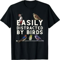 Lako ometaju ptice - smiješni ljubitelj ptica i majica za promatranje ptica