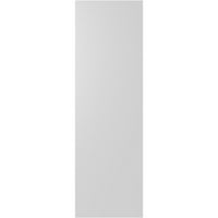 Ekena Millwork 12 W 35 H TRUE FIT PVC Horizontalni sloj uokviren modernim stilom Fiksni nosač, toplinski zeleni