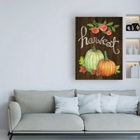 Zaštitni znak likovna umjetnost 'Jesen Harvest IV Walnut Art Art by Mary Urban