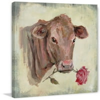 Parvez Taj romantična krava platna zidna umjetnost