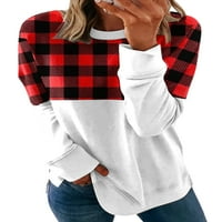 Ženski široki pulover s dugim rukavima a-line Ženski Casual topovi casual bluza od tunike