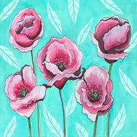 Ružičasti makovi od Elizabeth Tindall