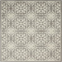 6' 9'geometrijski cvjetni tepih od Bjelokosti
