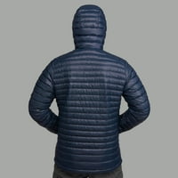 Decathlon Forclaz Trek 100, 23 ° F Real Down Pack puffpur Backpacking Jacket, muška, plava, 2xl