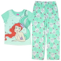 Pidžama Set od 2 komada Volim te više Diznejevske male sirene za djevojčice