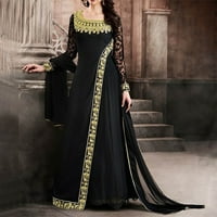 Gotičke haljine za žene, Srednjovjekovna Vintage haljina, renesansna Dvorska haljina, retro Maksi haljina dugih