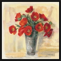 Slike crvene anemone u francuskoj kanti