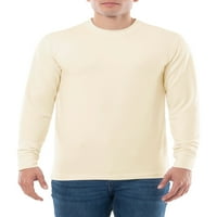 George Muška francuska majica s dugim rukavima Terry Terry, veličine xs-5xl
