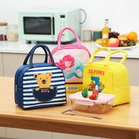 torba za ručak za djecu, slatka izolirana kutija za ručak za bebe, torba za hladnjak za djevojčice i dječake za