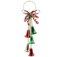 Božićna zvona za ukrašavanje različitih boja Božićna zvona s lukom ukrasni viseći ukrasi