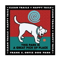 Hillary Vermont dizajni za kućne ljubimce za projekt za pseće park pokupite mjesto 'platno umjetnost