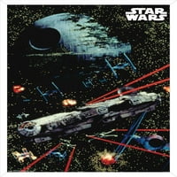 Zidni plakat Ratovi zvijezda: Saga - svemirska bitka, 14.725 22.375