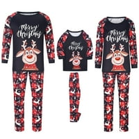 Popust obiteljska Božićna pidžama identični setovi Božićna pidžama za obitelj Božićna pidžama od losa Božićni