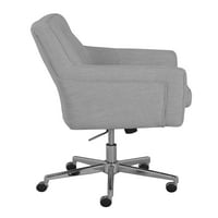Stolica za kućni ured mumbo mumbo - Svijetlo siva