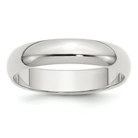 Polukružni prsten od srebra-Veličina 10