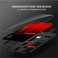 Slučaj Sanimore za iPhone Pro MA 6.7 , Robud Back & TPU Bumpers 3-sloj koji apsorbira ultra tanko gradijentno