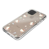 iPhone Pro Case Sanrio Cleath Clear Soft Jelly Cover - Mini Hello Kitty