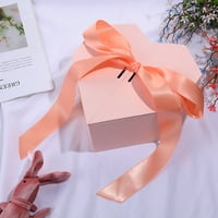 Poklon set atraktivna romantična kutija za pohranu grickalica u obliku srca u jarkim bojama za vjenčanje