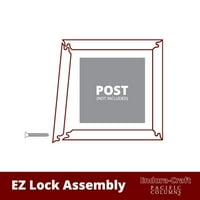 Ekena Millwork 10 W 5'H Craftsman Classic Square Neored Ucreided Panel Stupac W Standard Capital & Base