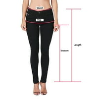 Pxiakgy joga kratke hlače za žensku damu čvrsti džep visokog struka s visokim strukom trkača u fitness joga kratke