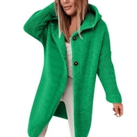 Ženski kardigan, Nova majica s kapuljačom s kapuljačom, Temperamentni široki kardigan, Ženski džemper, velika