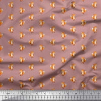Pamučna tkanina od batista u obliku crtića s točkicama i jardom široka fo