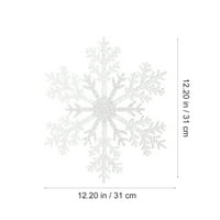 Božićni akrilni privjesci za snježne pahulje akrilni ukras za božićno drvce