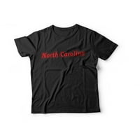 Radyan DTG Grafičke majice s imenom države, Northcarolina Tees