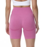 Booker biciklističke kratke hlače za žene bočne fitnes vježbanje tri točke joge kratke hlače