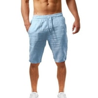 I casual kratke hlače pamučne Muške lanene obične ljetne modne muške hlače muške sportske kratke hlače